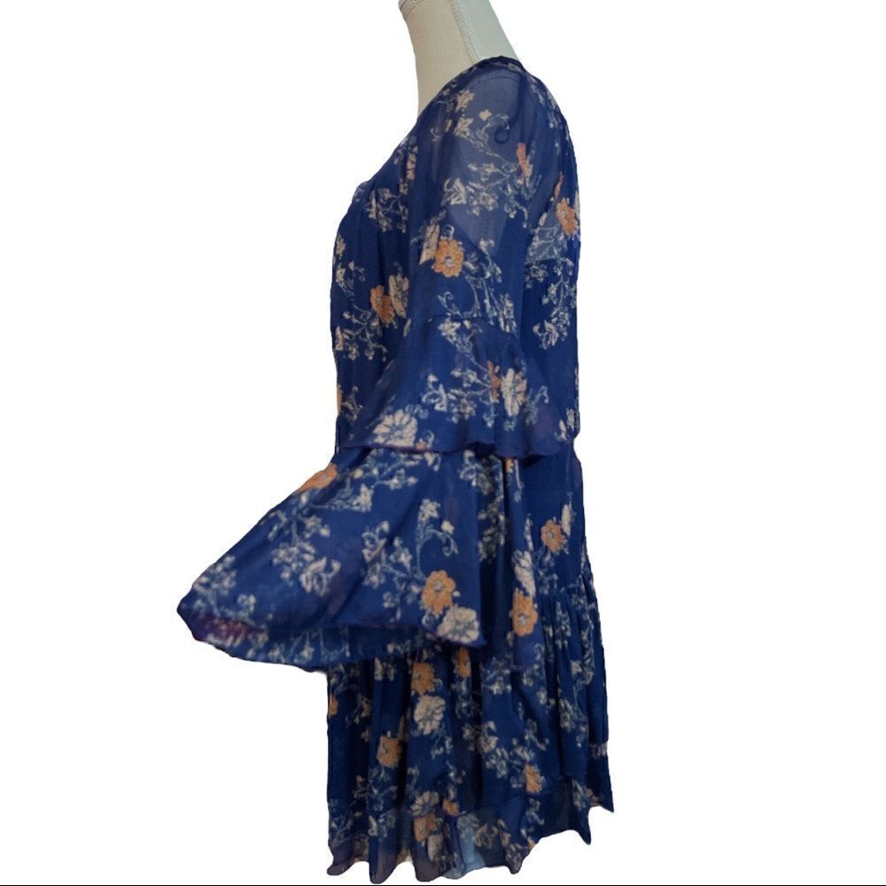 Free People Sunsetter Mini Floral Ruffle Dress - Picture 5 of 8